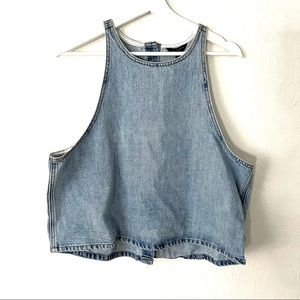 Lucky Brand Light Blue Denim Tank Top NWT